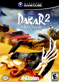 Dakar 2 Rally Gamecube US box art